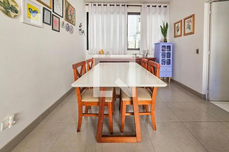 Sala de apartamento para alugar com 3 quartos, 128m² em Loteamento Joao Batista Juliao, Guarujá