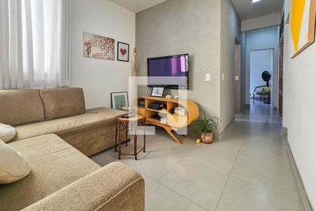 Sala de apartamento para alugar com 3 quartos, 128m² em Loteamento Joao Batista Juliao, Guarujá