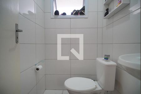 Lavabo de casa de condomínio à venda com 2 quartos, 50m² em Rondônia, Novo Hamburgo