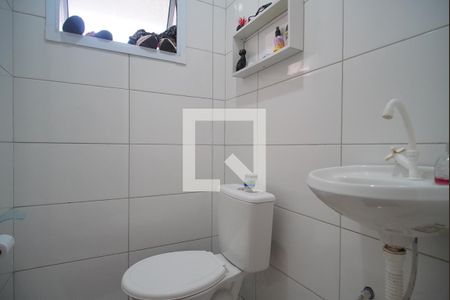 Lavabo de casa de condomínio à venda com 2 quartos, 50m² em Rondônia, Novo Hamburgo