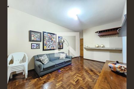 Sala de apartamento à venda com 3 quartos, 90m² em Anchieta, Belo Horizonte