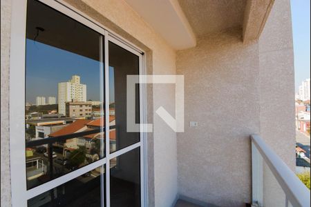 Varanda da Sala de apartamento à venda com 2 quartos, 56m² em Vila Galvão, Guarulhos