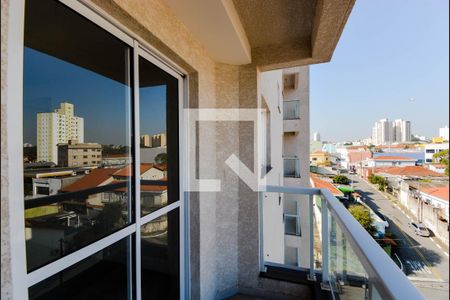 Varanda da Sala de apartamento à venda com 2 quartos, 56m² em Vila Galvão, Guarulhos