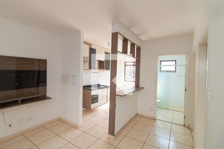 Sala de apartamento para alugar com 2 quartos, 53m² em Jardim Maria Goretti, Ribeirão Preto