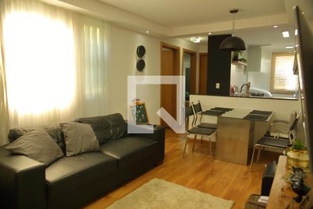 Sala de apartamento à venda com 2 quartos, 55m² em Jardim Alvorada, São Bernardo do Campo