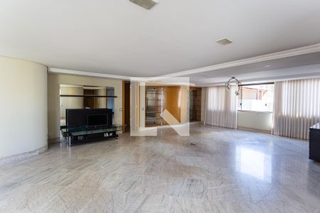 Sala de apartamento para alugar com 3 quartos, 240m² em União, Belo Horizonte