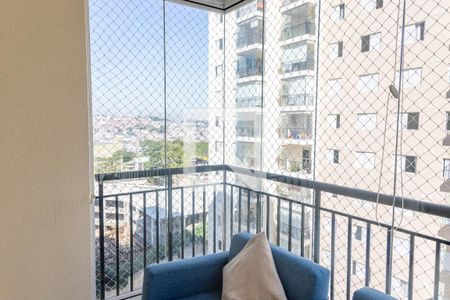 Varanda Sala de apartamento à venda com 3 quartos, 82m² em Centro, Diadema