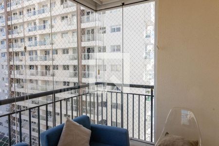 Varanda Sala de apartamento à venda com 3 quartos, 82m² em Centro, Diadema