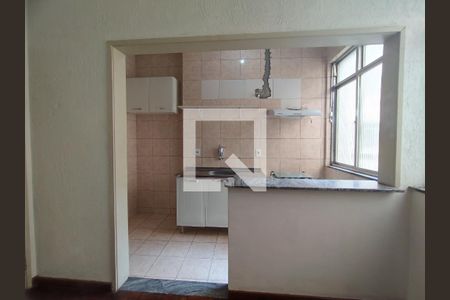 Cozinha de apartamento à venda com 1 quarto, 20m² em Copacabana, Rio de Janeiro