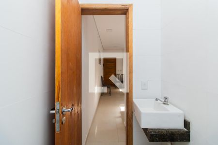 Banheiro de apartamento à venda com 1 quarto, 35m² em Jardim Arize, São Paulo