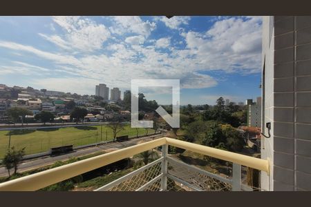 Varanda da Sala de apartamento para alugar com 1 quarto, 53m² em Parque Brasília, Campinas