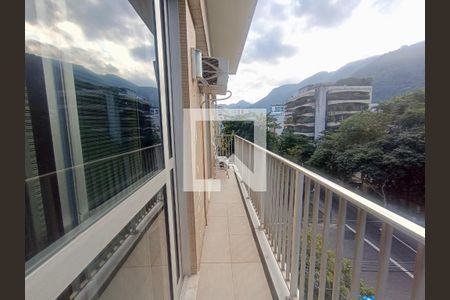 Varanda de apartamento à venda com 3 quartos, 95m² em Lagoa, Rio de Janeiro