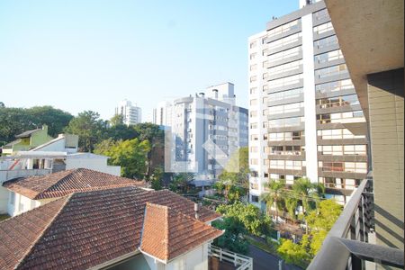 Varanda - Vista de apartamento à venda com 3 quartos, 121m² em Santa Cecília, Porto Alegre