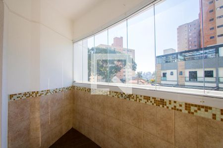 Varanda da sala de apartamento à venda com 2 quartos, 98m² em Jardim Bela Vista, Santo André