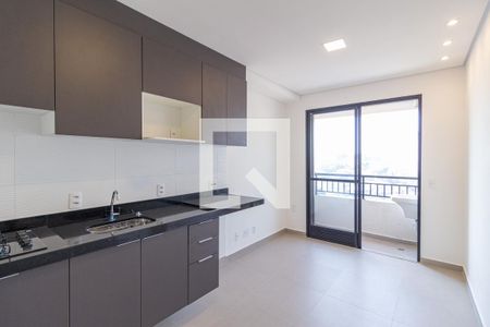 Sala e cozinha de apartamento à venda com 1 quarto, 27m² em Km 18, Osasco