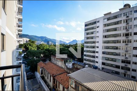 Vista da Sala de kitnet/studio à venda com 1 quarto, 42m² em São Cristóvão, Rio de Janeiro