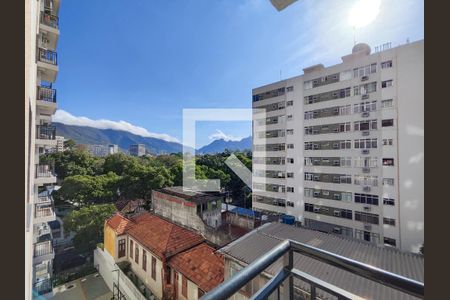 Vista da Sala de apartamento para alugar com 1 quarto, 42m² em São Cristóvão, Rio de Janeiro