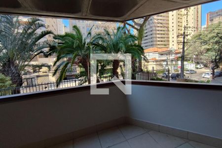 Varanda da Sala de apartamento à venda com 4 quartos, 226m² em Cambuí, Campinas