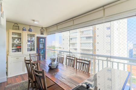 Varanda Gourmet de apartamento à venda com 4 quartos, 123m² em Vila Congonhas, São Paulo