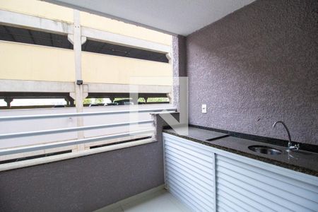 Varanda gourmet de apartamento para alugar com 3 quartos, 70m² em Parque Bela Vista, Votorantim