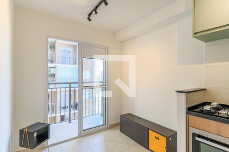 Sala de apartamento para alugar com 1 quarto, 24m² em Jardim Caravelas, São Paulo