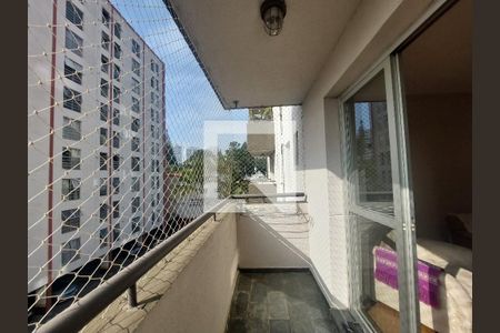 Varanda da Sala de apartamento para alugar com 3 quartos, 90m² em Jardim Luanda, São Paulo