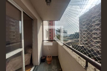 Varanda da Sala de apartamento para alugar com 3 quartos, 90m² em Jardim Luanda, São Paulo