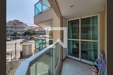 Varanda de kitnet/studio à venda com 1 quarto, 60m² em Recreio dos Bandeirantes, Rio de Janeiro