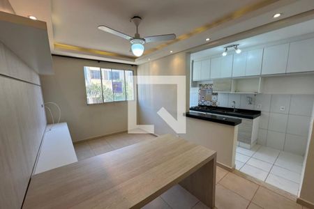 Sala de apartamento para alugar com 2 quartos, 50m² em Bonfim Paulista, Ribeirão Preto