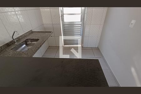 Cozinha de kitnet/studio para alugar com 1 quarto, 27m² em Jardim Goncalves, Sorocaba