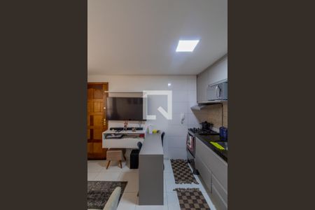 Sala e Cozinha Integrada de apartamento para alugar com 2 quartos, 49m² em Jardim São Pedro, São Paulo