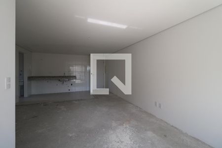 Sala de apartamento à venda com 3 quartos, 90m² em Vila Assunção, Santo André