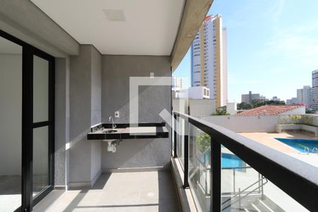 Área Gourmet de apartamento à venda com 3 quartos, 90m² em Vila Assunção, Santo André