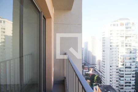 Varanda de kitnet/studio à venda com 1 quarto, 24m² em Vila Nova Conceição, São Paulo