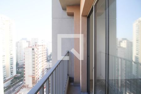 Varanda de kitnet/studio à venda com 1 quarto, 24m² em Vila Nova Conceição, São Paulo