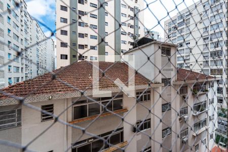 Vista de apartamento para alugar com 1 quarto, 74m² em Aparecida, Santos