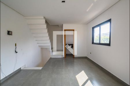 Sala/Cozinha de casa à venda com 2 quartos, 100m² em Vila Eldizia, Santo André