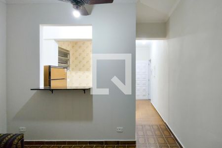 Sala de apartamento para alugar com 1 quarto, 32m² em Guilhermina, Praia Grande