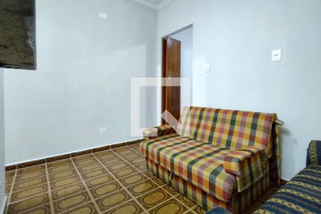 Sala de apartamento para alugar com 1 quarto, 32m² em Guilhermina, Praia Grande