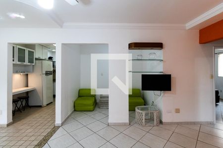 Sala de apartamento para alugar com 2 quartos, 85m² em Enseada, Guarujá