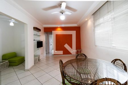 Sala de apartamento para alugar com 2 quartos, 85m² em Enseada, Guarujá