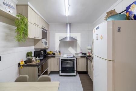 Cozinha  de casa de condomínio à venda com 2 quartos, 55m² em Vila Guilhermina, São Paulo