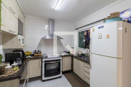 Cozinha  de casa de condomínio à venda com 2 quartos, 55m² em Vila Guilhermina, São Paulo