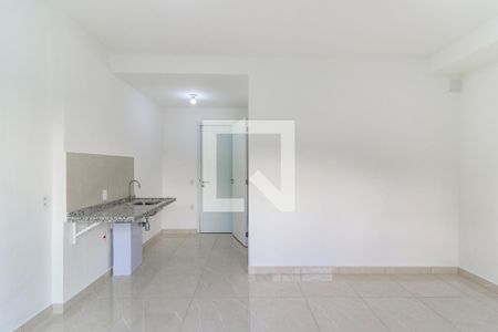 Sala/Quarto de kitnet/studio para alugar com 1 quarto, 27m² em Jardim das Acacias, São Paulo