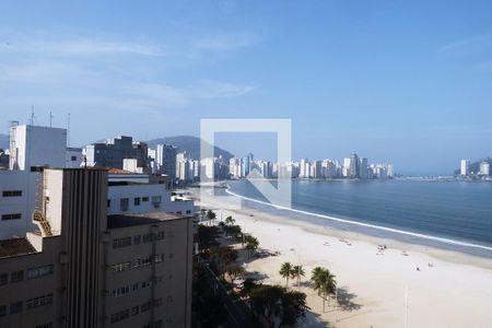 Varanda da Sala de apartamento para alugar com 1 quarto, 89m² em Centro, São Vicente