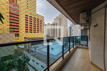 Varanda  de apartamento para alugar com 2 quartos, 69m² em Pitangueiras, Guarujá