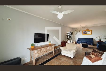 Sala de apartamento para alugar com 5 quartos, 213m² em Guilhermina, Praia Grande