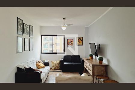 Sala de apartamento para alugar com 5 quartos, 213m² em Guilhermina, Praia Grande