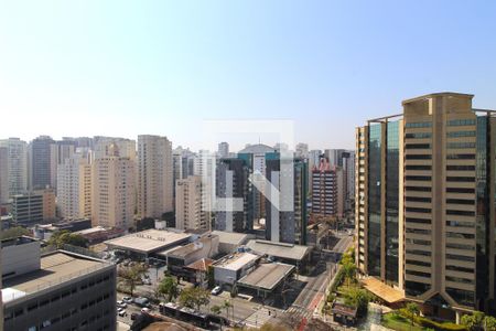 Vista da Varanda de kitnet/studio para alugar com 1 quarto, 30m² em Moema, São Paulo