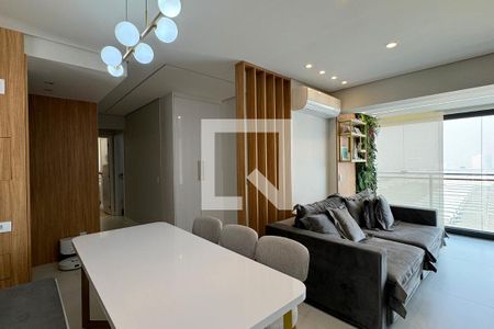 Sala de apartamento à venda com 2 quartos, 87m² em Tamboré, Barueri